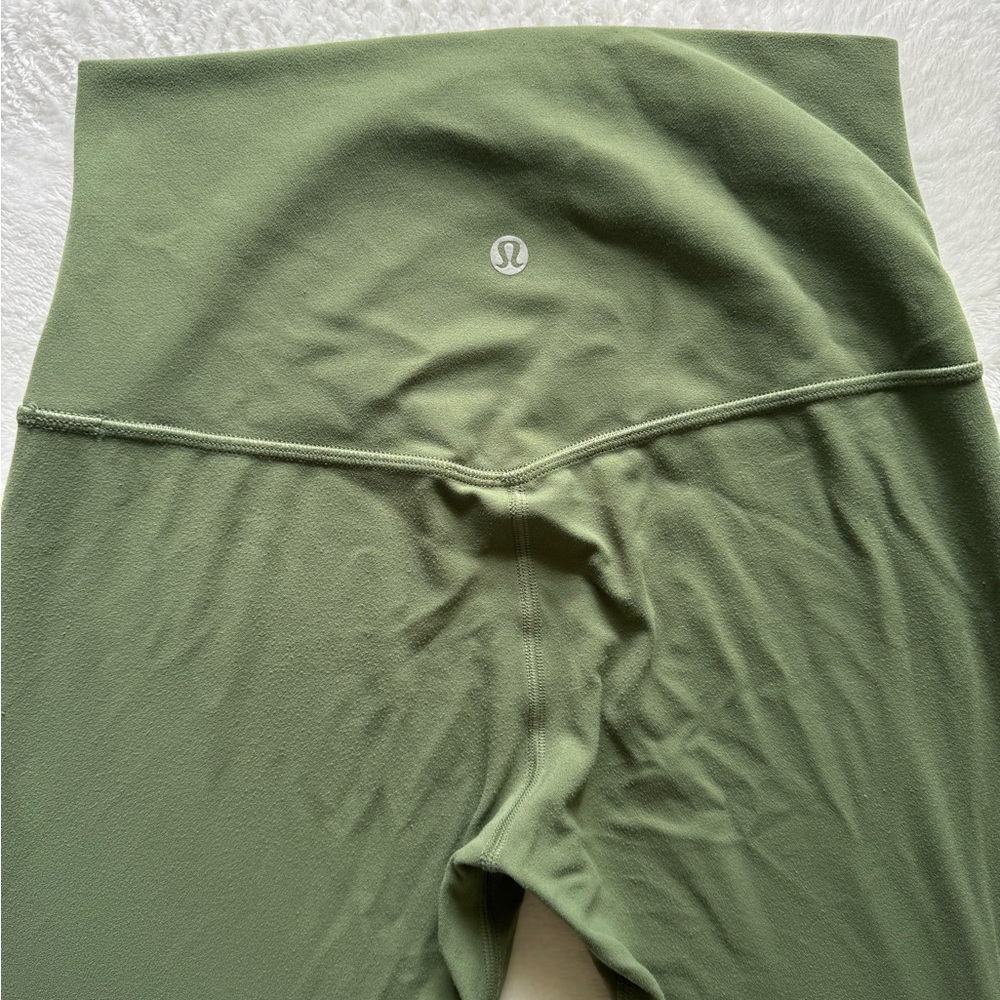 lululemon align leggings green size 4